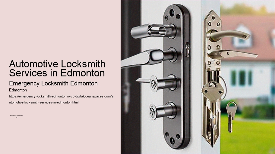 Automotive Locksmith Services in Edmonton